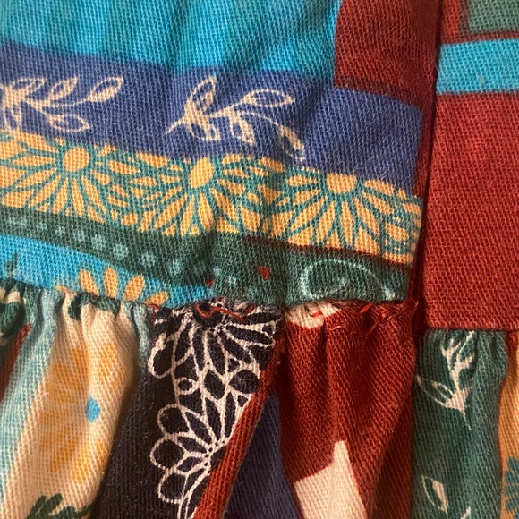 Lindy Bop Red and Blue Book Print Dress - Picture 6 of 7